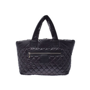Chanel Coco Cocoon Tote Bag Black CHANEL